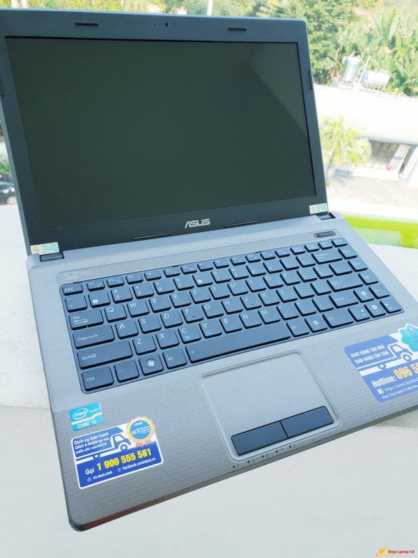 Laptop Asus X44h i5/2450m/RAM 4G/ổ SSD 120gb cũ thumb